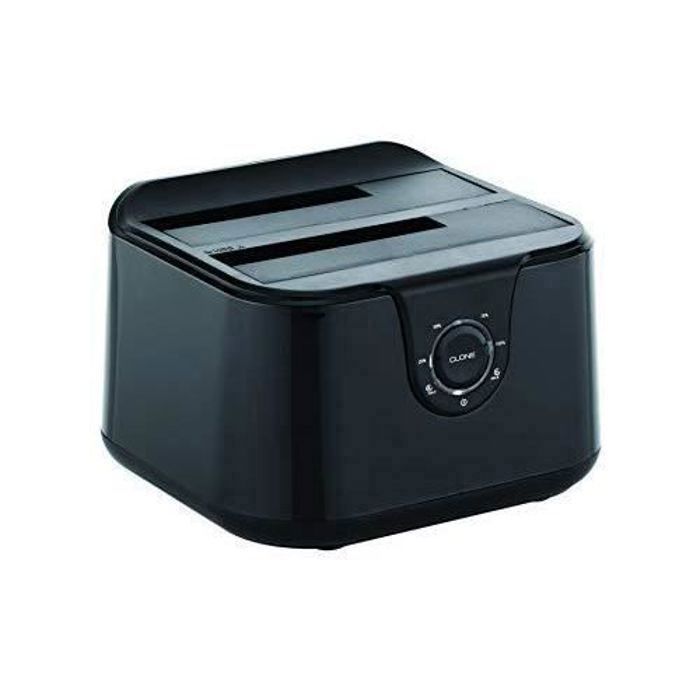 Conceptronic DDE02B Station d'accueil de disques de stockage USB 3.2 Gen 1 (3.1 Gen 1) Type-B Noir - Conceptronic DDE02B, Disque d
