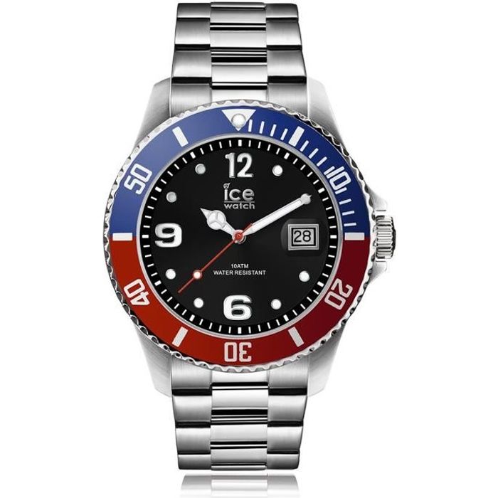 Ice-Watch - ICE steel United silver - Montre argent pour homme avec bracelet en metal - 016547 (Large)