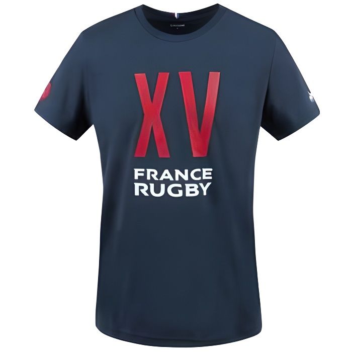 Tee Shirt rugby France Rugby Fanwear adulte - Le Coq Sportif -- Taille XL