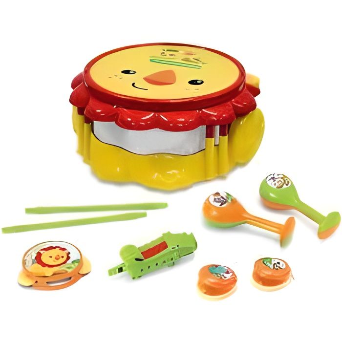 FISHER PRICE Tambour Lion
