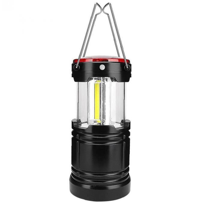Lampe de camping portable lampe de poche lanterne extérieure pliable à piles