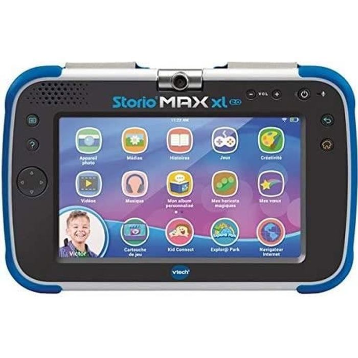 tablette éducative de 7 pouces pour Enfant Storio Max XL 2 bleu gris