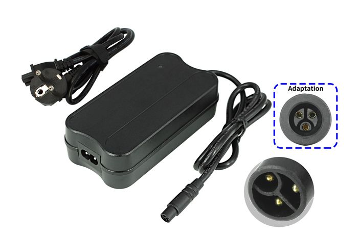 36V 2A Chargeur pour vélo électrique Qwic Urban R1, Urban RD9