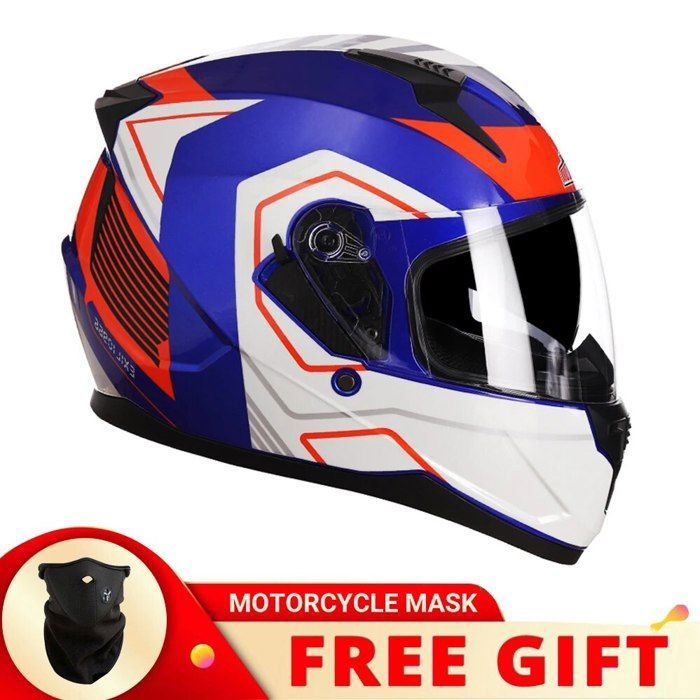 Casque Moto Intégral Zorax ZOR-819 Rose - Taille L (59-60cm), Homologué ECE 22.06