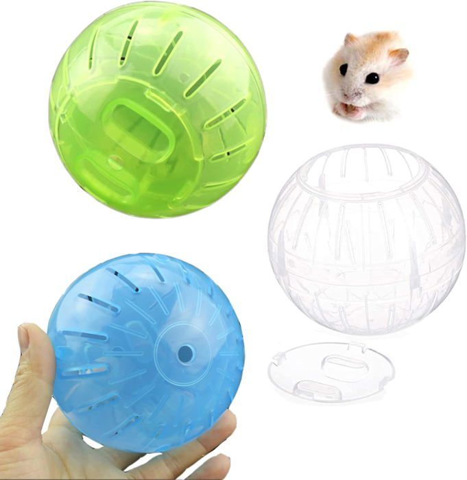 Roue à billes pour hamster 3 pièces ballon dexercice pour hamster salle de sport roue pour hamster course