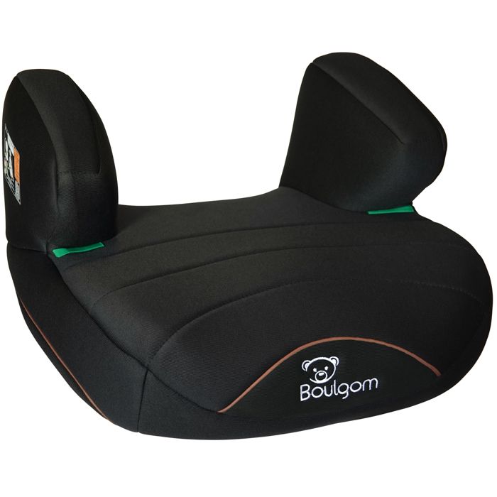 BOULGOM Rehausseur R129 i-size compatible BOOSTCONFORT2 Black