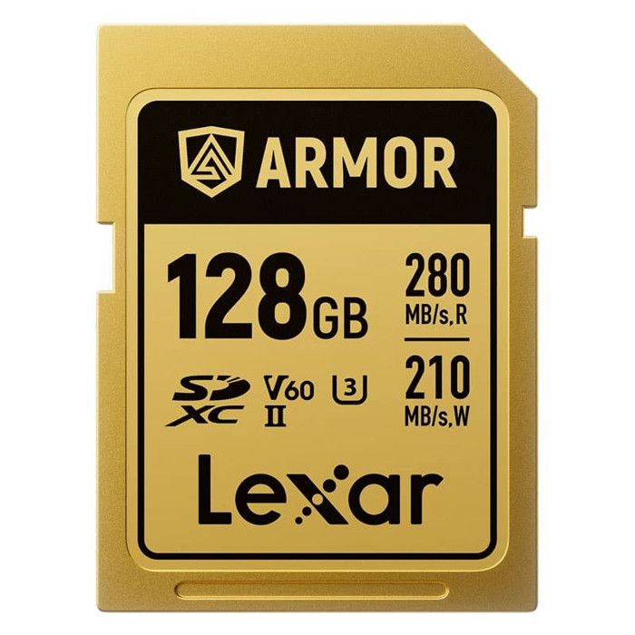 LEXAR SDXC PRO GOLD ARMOR 128 V - vue 2