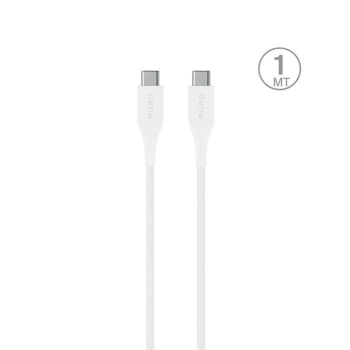 Câble De Charge Rapide Usb-C Vers Usb-C 2 M Pour Téléphones Et Tablettes