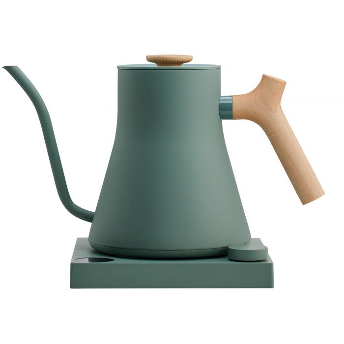 Bouilloire - FELLOW - Stagg EKG Pro - Acier inoxydable - 09 L - Vert et marron
