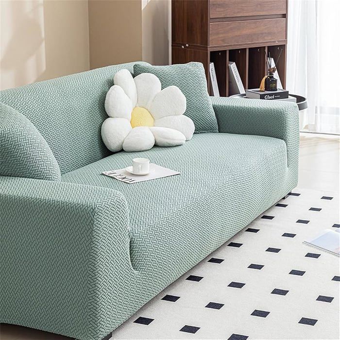 Housse de Canapé 2 place(145-190 cm) - XJYDNCG - Housse Canape Extensible - Vert vert HOUSSE DE CANAPE