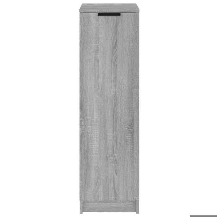 Remise 2026®Meuble Entrée Gris - Meuble à chaussures - Bonne ventilation - Sonoma gris - 30x35x100cm - Bois dingénierie 829 2278