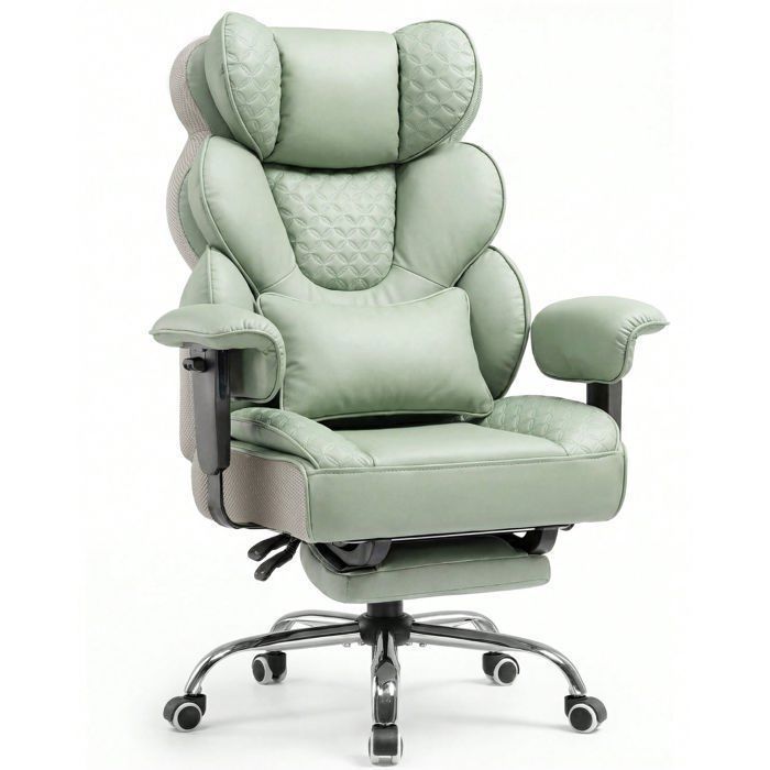 Chaise Gaming Ergonomique COMHOMA CH910 Support 180 kg Dossier 150° Support lombaire réglable
