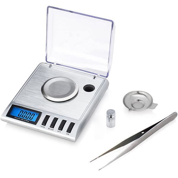 Balance De Précision Muaket CX-555A, 0,001g à 50g, 7 Unités, LCD, Avec Piles