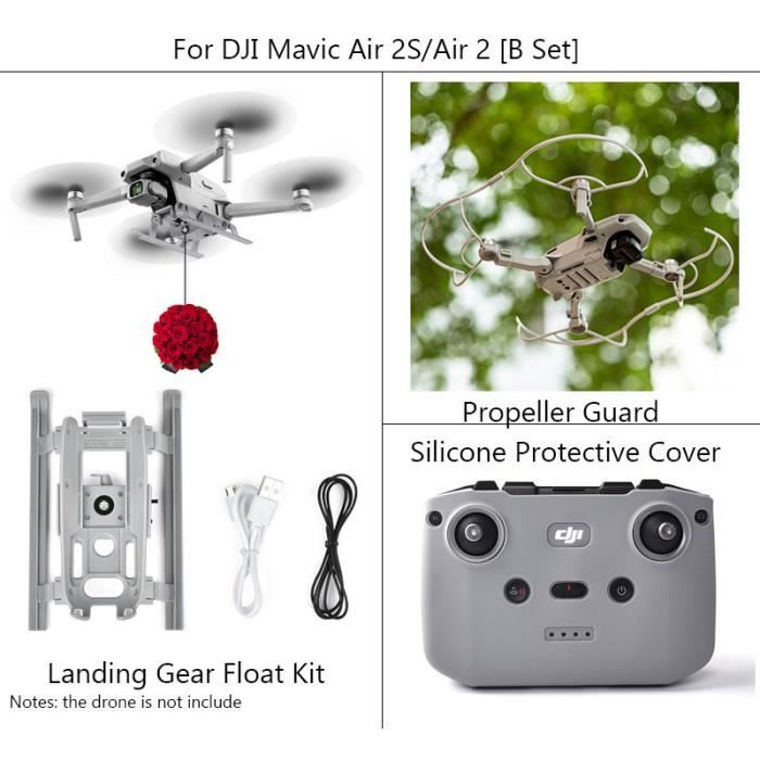 Système De Largage Pour DJI Mavic Air 2 Et Air 2S - Dispositif De Livraison Aérienne Avec Train D'atterrissage Et Mécanisme De Relâche - 9
