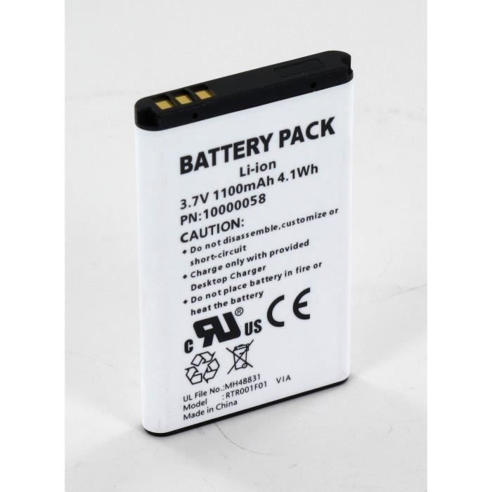 Batterie Otech Pour NEC 400 I – NiMH 750 MAh, Neuve, Compatible