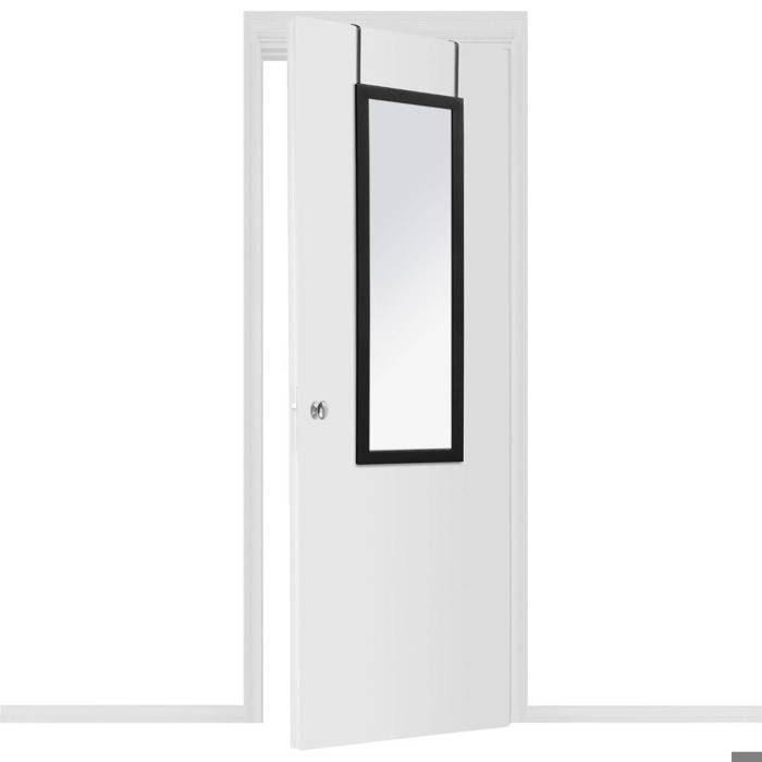 Miroir porte classique noir 36X110 - 5 five simply smart