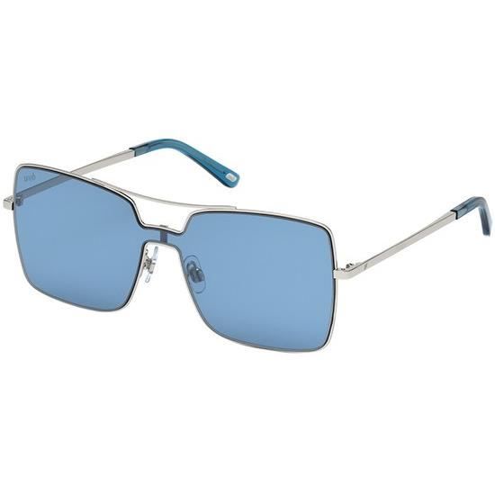 Web WE 0201 0/0/140 SHINY PALLADIUM/BLUE métal femme WE 0201