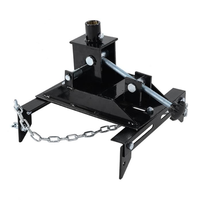 Cric de Transmission Cric R/églable Adaptateur de Cric avec Capacit/é de Charge de 500kg pour Voiture