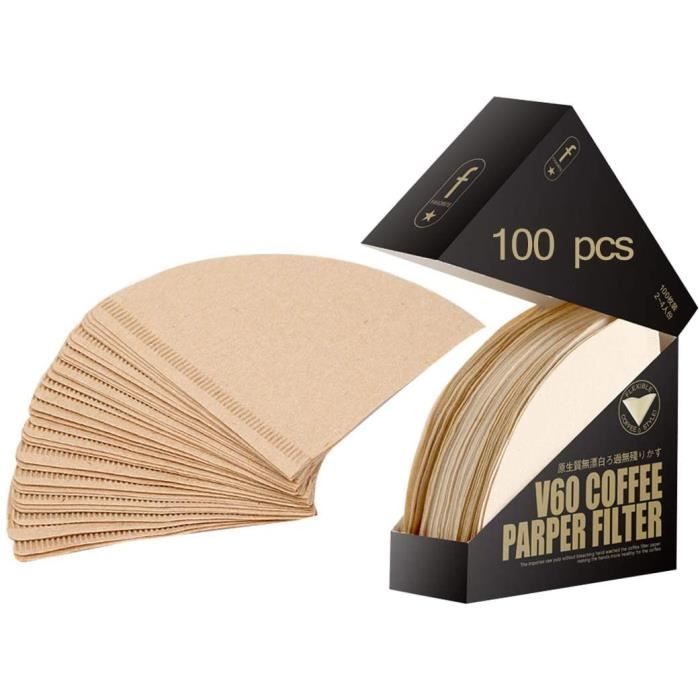Filtre À Café Jetable Lot De 100 Filtres À Café Coniques En Papier De