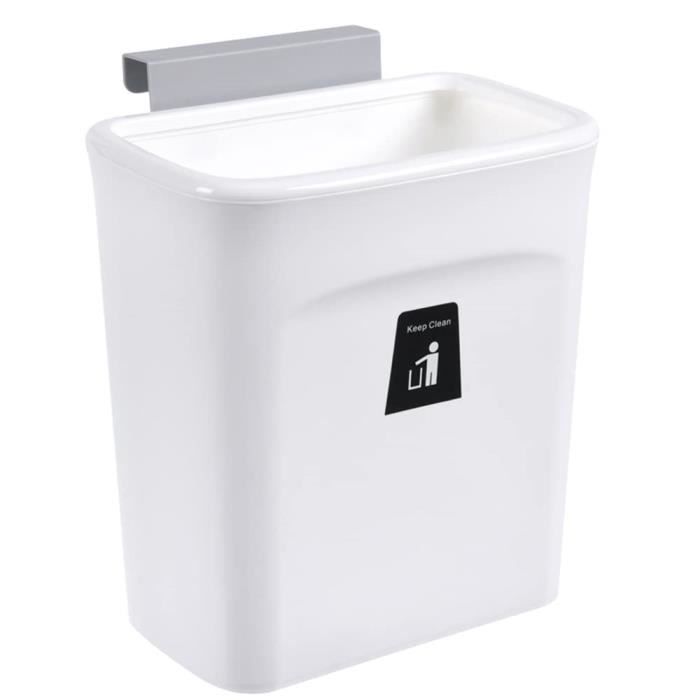 Poubelle Suspendue Avec Couvercle Coulissant, Poubelle De Compost De