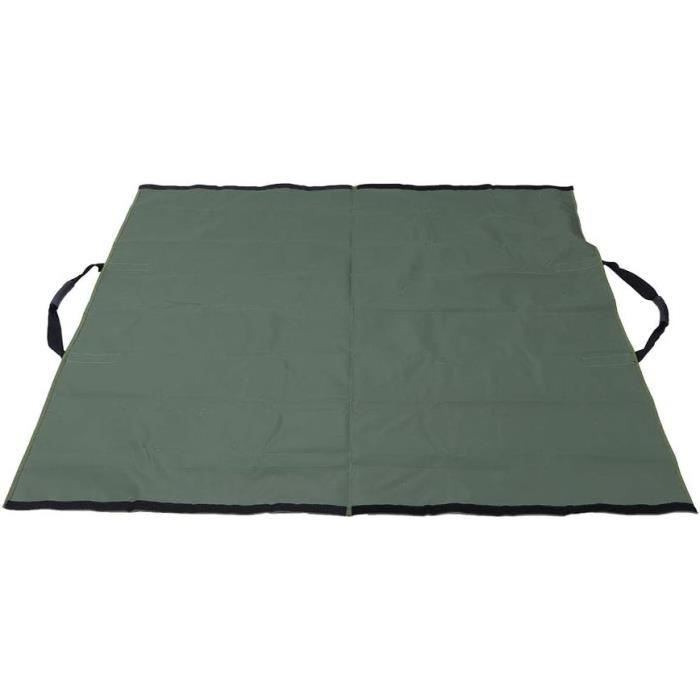 90 l)noir Sac à déchets de jardin, en tissu Oxford, pliable, résistant, avec poignées, pour 90 l)noir Sac à déchets de jardin, en tissu Oxford, pliable, résistant, avec poignées, pour