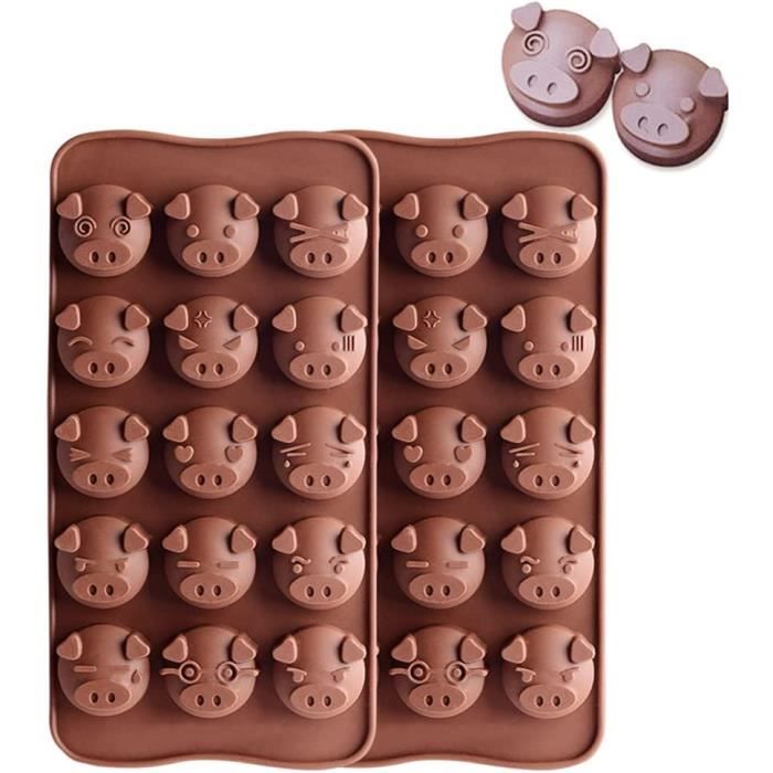Moule En Silicone Automne - 18 Cavités Citrouille Et Feuille D'érable Pour Chocolat, Résine, Bonbons