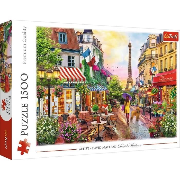 Puzzle Clementoni 1500 Pièces – East River At Dusk – 84x59 Cm – Fabriqué En Italie