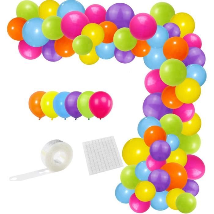 Kit De Décoration De Fête Années 80 - Bannières Et Accessoires Rétro - Neuf - Par Amscan