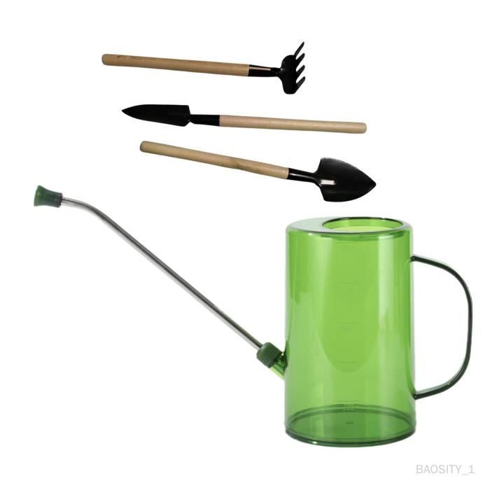 Arrosoir Intérieur 1.7L Avec Bec Long - Design Ergonomique Pour Plantes En Pot - Plastique Résistant