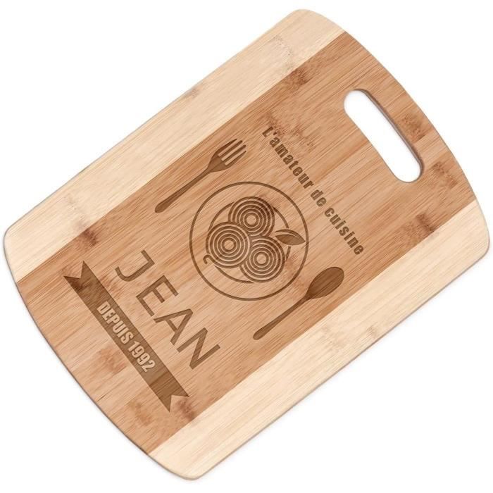 Plaque De Protection En Bambou Wenko - 52x30cm - Planche à Découper Et Protège-plaque