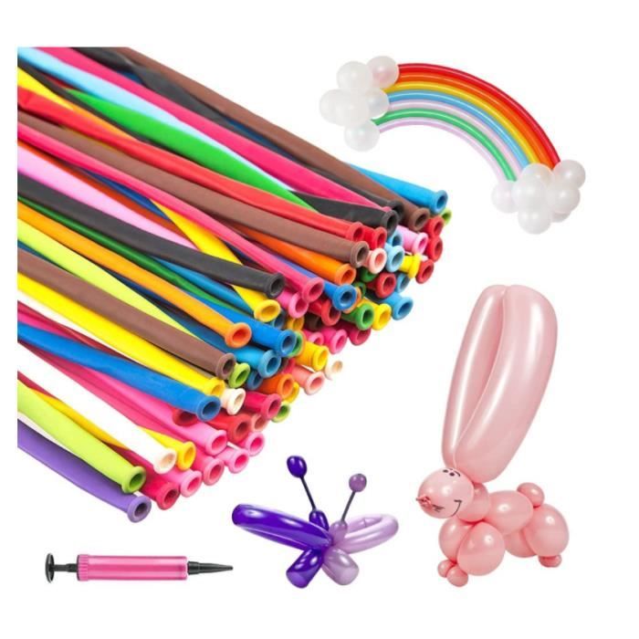 Lot De 150 Ballons Longs En Latex - Pour Fêtes Et Décoration - 11