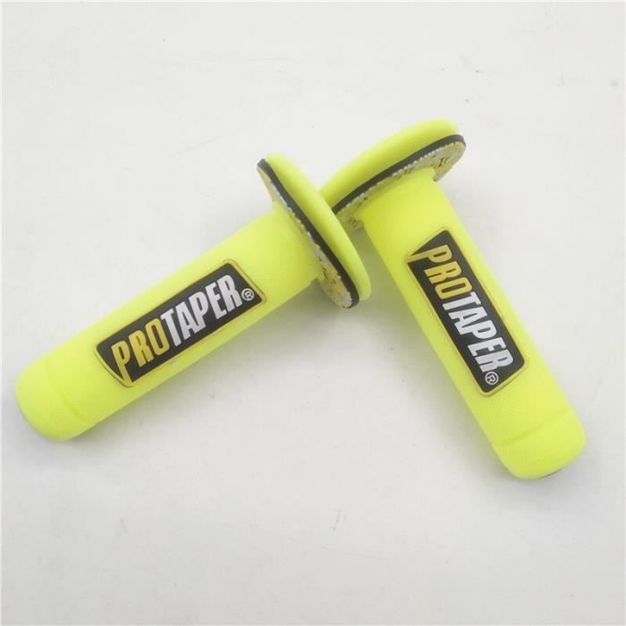 Universel Adapté Moto Guidon Caoutchouc Poignées 22mm 7/8  Gauche