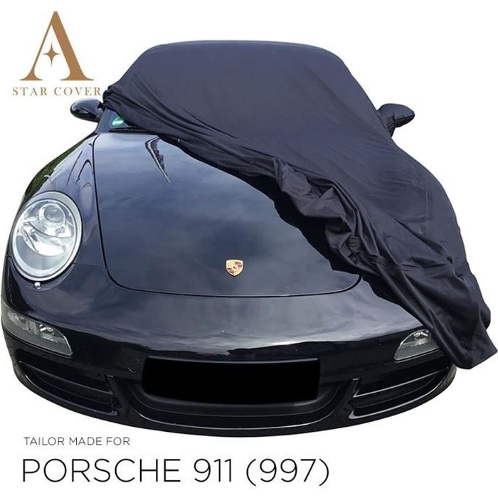 PORSCHE 911 (997) BÂCHE DE PROTECTION EXTÉRIEUR NOIR HOUSSE DE VOITURE -  Cdiscount Auto