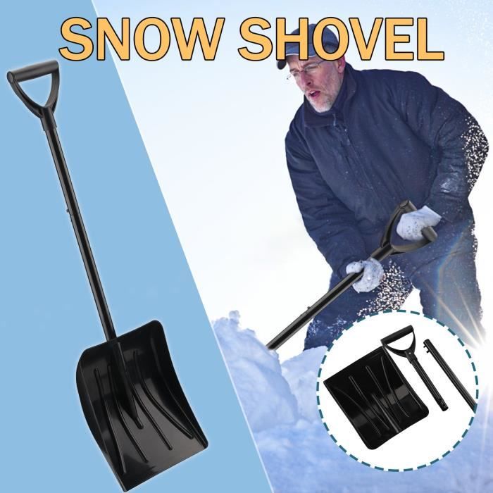Pelles à neige pelle pliante mini-militaire portable portable pelle de