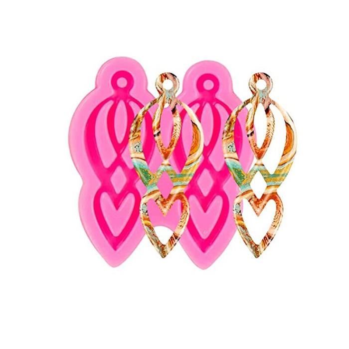 Boucles D'oreilles Artisanales Jostovo Peintes à La Main Par Sinitsina - Pièce Unique, Russie