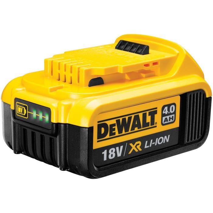 Batterie Li Ion 18V 4Ah DEWALT DCB182 XJ