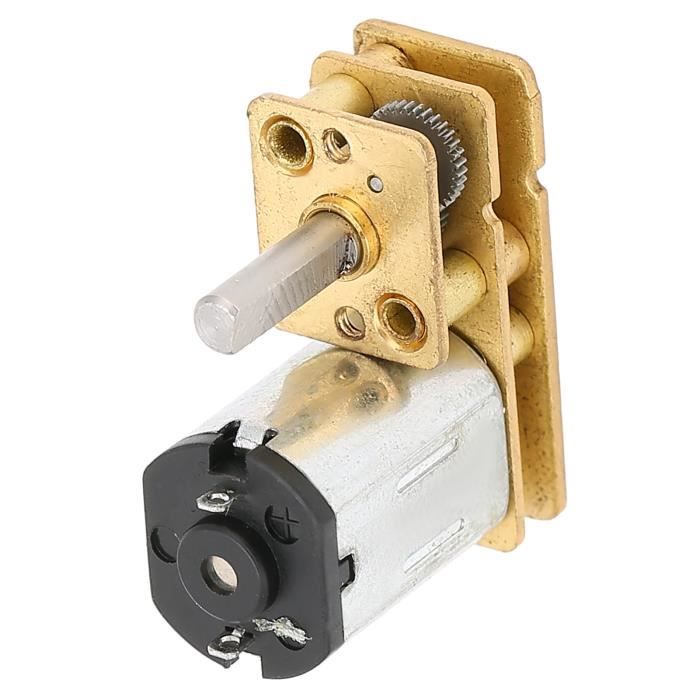 Moteur à Engrenages CC Mini 6 V à Vis Sans Fin - Modèle Micro Turbo 1218ge N20