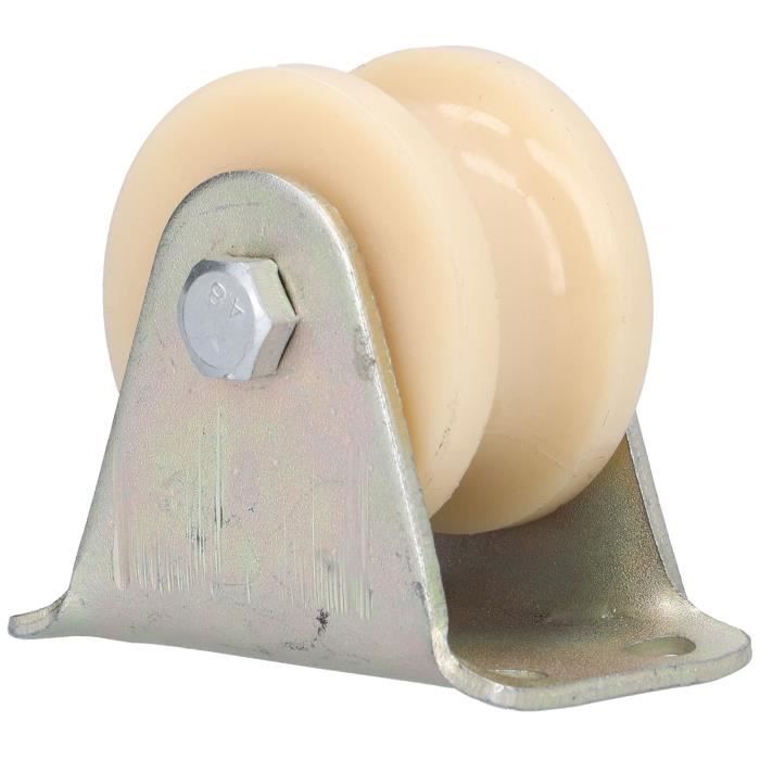 Roue De Poulie, Poulie À Câble Métallique De Type U Avec Rainures Pour