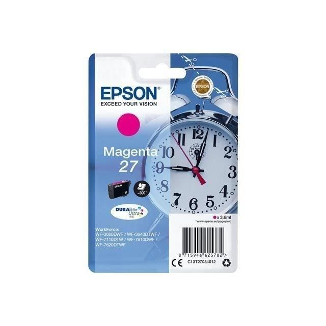 EPSON Cartouche dencre T2703 Magenta - Réveil (C13T27034012)
