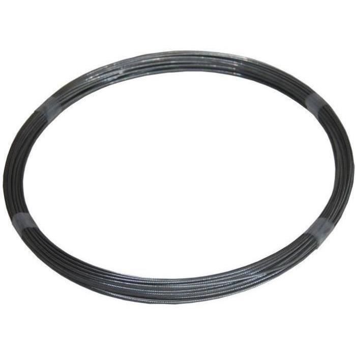 Rouleau de 25 mètres de câble souple - 19 fils Ø: 3mm