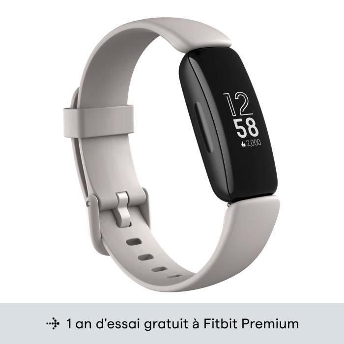 Blanc Fitbit FITBIT Inspire 2 Autonomie 10 jours Bracelet connecté 