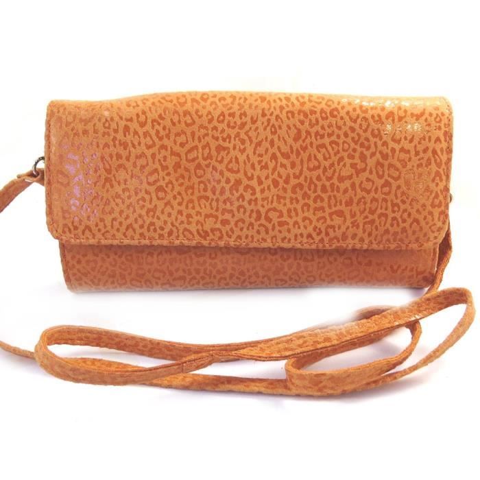 pochette orange