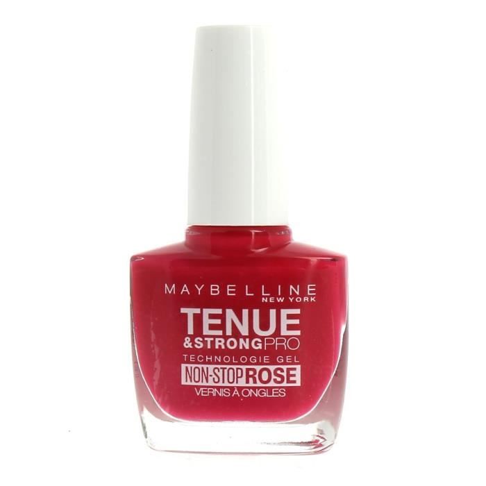 Vernis à Ongle Tenue Et Strong Pro Gemey Maybelline 195 Fuchsia Euphoria