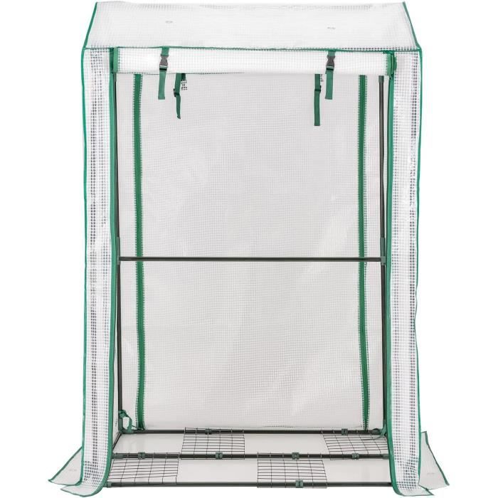Housse De Rechange Pour Serre De Jardin à 4 Niveaux | Housse De Rechange Renforcée | Abri De Fleurs De Jardin (sans Support En Fer