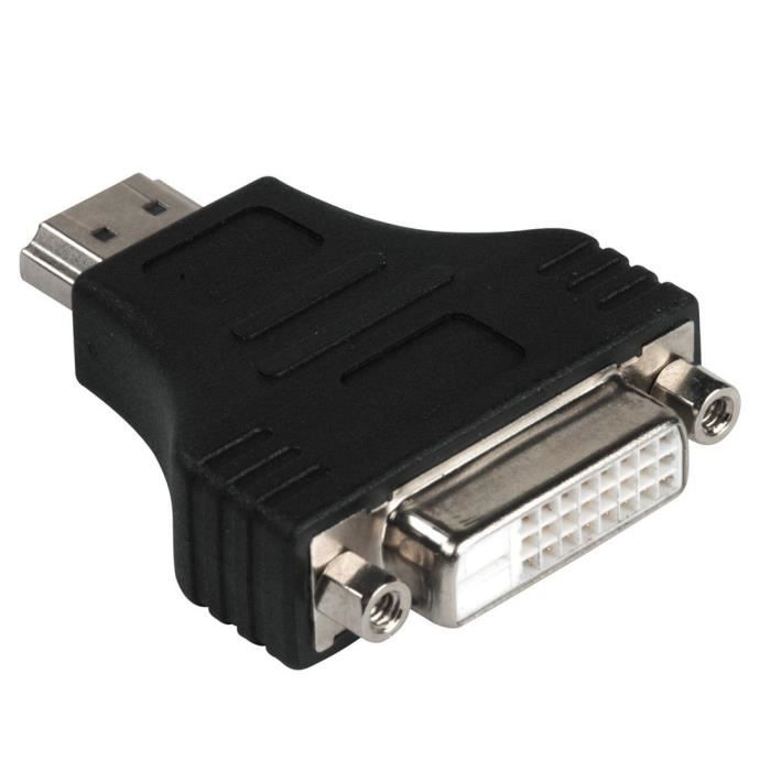 Adaptateur DVI mâle / HDMI mâle
