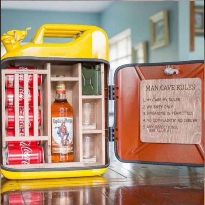 Armoire à whisky, miniarmoire réutilisable, cadeau pour les amateurs
