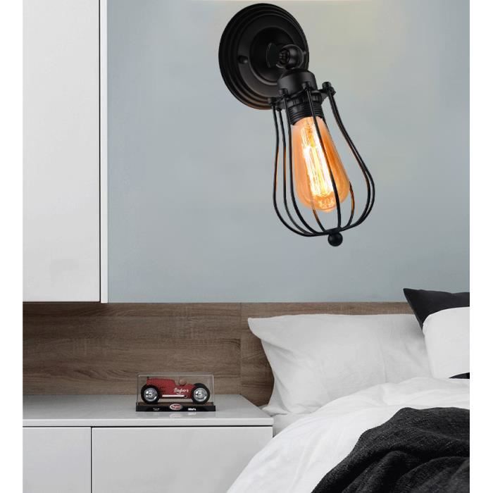 Créatif Rétro Applique Murale Intérieur Vintage Lampe murale Industriel
