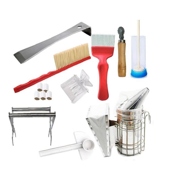 Kit de démarrage pour l'apiculture ruche fumeur fil Embedder grattoir Kit de démarrage pour l'apiculture ruche fumeur fil Embedder grattoir