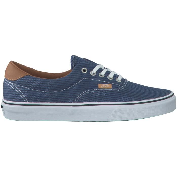 Baskets ERA59 Bleu - VANS - Homme - Lacets - Plat - Textile