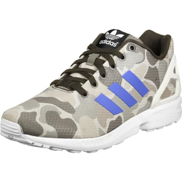 zx flux camouflage homme